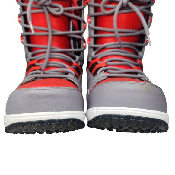 Nike SB Vapen Snowboard Boots Mens 10 Gray Red Black White Winter main image 12